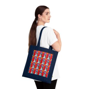 Tote Bag Coton bio Full Queenescence – Image 7