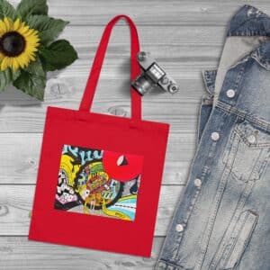 Tote Bag Coton bio Deliquescence – Image 12