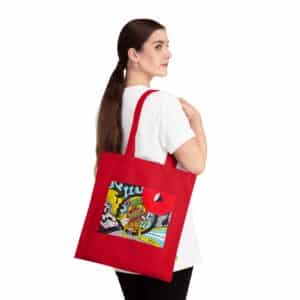 Tote Bag Coton bio Deliquescence – Image 11