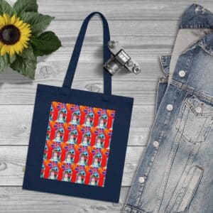 Tote Bag Coton bio Full Queenescence – Image 8