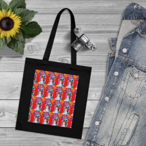 Tote Bag Coton bio Full Queenescence – Image 4