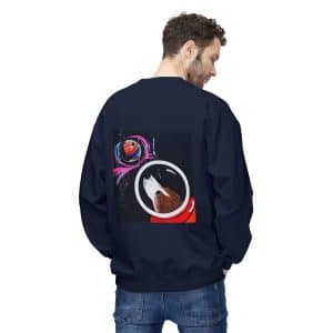 Sweat shirt écoresponsable Oolaf in space – Image 54