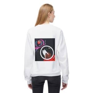 Sweat shirt écoresponsable Oolaf in space – Image 4