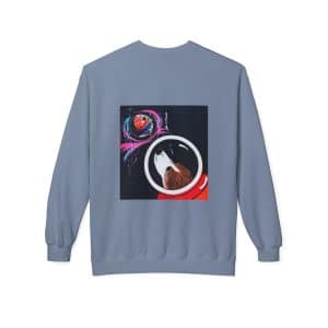 Sweat shirt écoresponsable Oolaf in space – Image 38