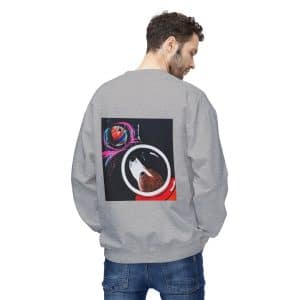 Sweat shirt écoresponsable Oolaf in space – Image 24