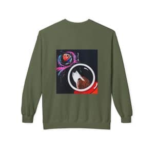Sweat shirt écoresponsable Oolaf in space – Image 26