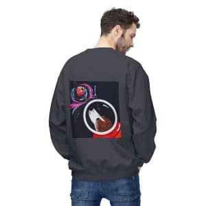 Sweat shirt écoresponsable Oolaf in space – Image 36