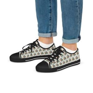 Sneakers basses full fleurs de printemps – Image 9