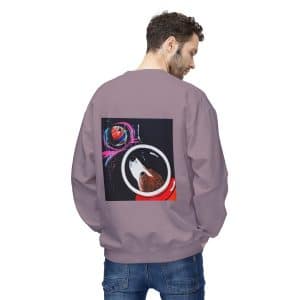 Sweat shirt écoresponsable Oolaf in space – Image 60