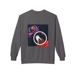 Sweat shirt écoresponsable Oolaf in space – Image 44