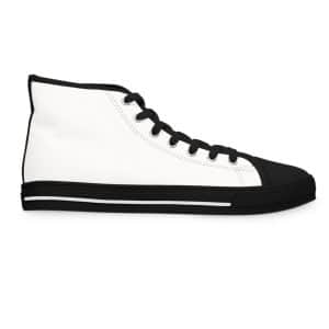 Sneakers montantes Fleurs de printemps - blanc – Image 12