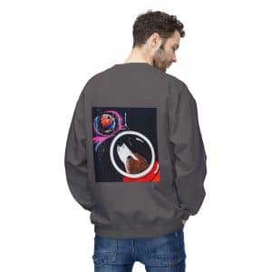 Sweat shirt écoresponsable Oolaf in space – Image 48