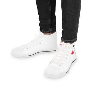 Sneakers montantes Womanessence I blanches – Image 8