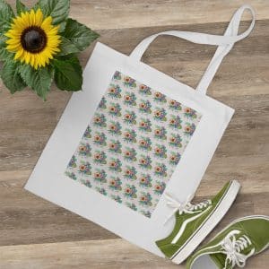 Cabas full fleurs de printemps – Image 3