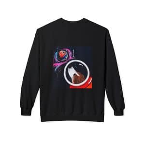 Sweat shirt écoresponsable Oolaf in space – Image 8