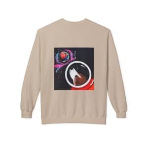 Sweat shirt écoresponsable Oolaf in space – Image 14