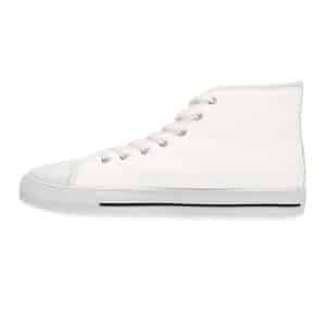 Sneakers montantes Fleurs de printemps - blanc – Image 5