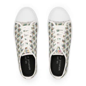 Sneakers basses full fleurs de printemps – Image 3