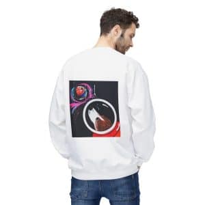 Sweat shirt écoresponsable Oolaf in space – Image 6