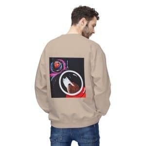 Sweat shirt écoresponsable Oolaf in space – Image 18