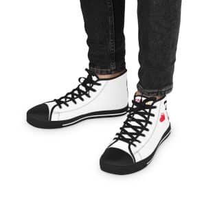 Sneakers montantes Womanessence I blanches – Image 16