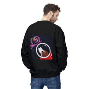 Sweat shirt écoresponsable Oolaf in space – Image 12