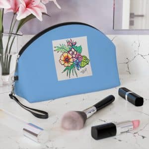 Trousse Fleurs de printemps bleu clair – Image 7