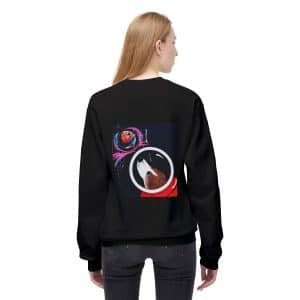 Sweat shirt écoresponsable Oolaf in space – Image 10